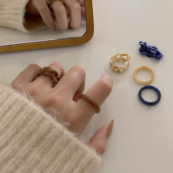 cluster rings 2021 trend cool stuff summer colorful acrylic resin ring sets for women aesthetic punk man vintage female jewerly, Golden;silver
cluster rings 2021 trend cool stuff summer colorful acrylic resin ring sets for women aesthetic punk man vintage female jewerly, Golden;silver