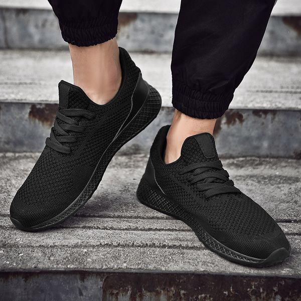 mesh sneakers men casual shoes lac-up men shoes tenis lightweight comfortable breathable walking mens trainers zapatillas hombre, Black
mesh sneakers men casual shoes lac-up men shoes tenis lightweight comfortable breathable walking mens trainers zapatillas hombre, Black