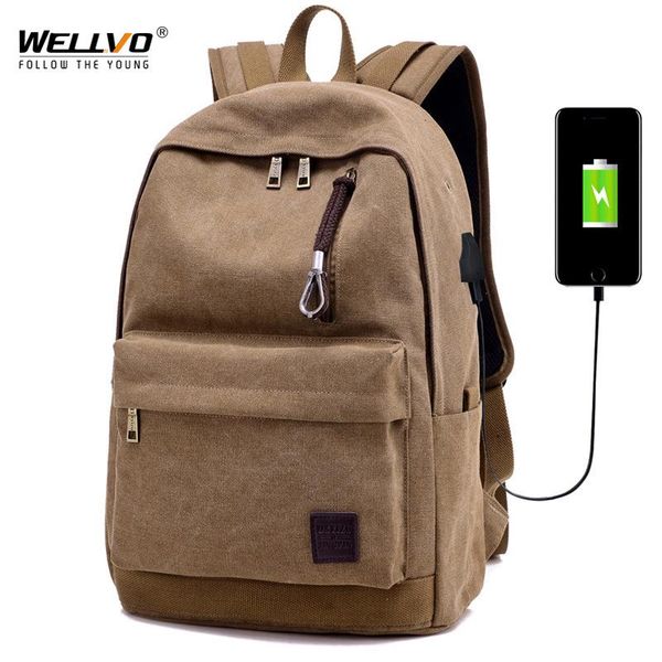 backpack men canvas with usb male lapcollege student school bags for teenager 2021 large capacity men's x2114
backpack men canvas with usb male lapcollege student school bags for teenager 2021 large capacity men's x2114