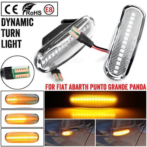 emergency lights 2x dynamic clear led side marker light turn signal lamp for panda punto evo stilo qubo lancia musa(350
emergency lights 2x dynamic clear led side marker light turn signal lamp for panda punto evo stilo qubo lancia musa(350