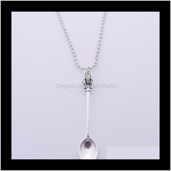 pendant necklaces & pendants jewelry drop delivery 2021 sier vintage crown inspired mini tea spoon charm womens designer tibetan diy teapot, Silver
pendant necklaces & pendants jewelry drop delivery 2021 sier vintage crown inspired mini tea spoon charm womens designer tibetan diy teapot, Silver
