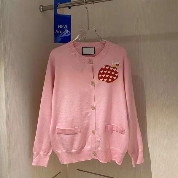 high version 2021 autumn new fashion love jacquard simple, sweet, fresh and comfortable women's knitted cardigan, White
high version 2021 autumn new fashion love jacquard simple, sweet, fresh and comfortable women's knitted cardigan, White