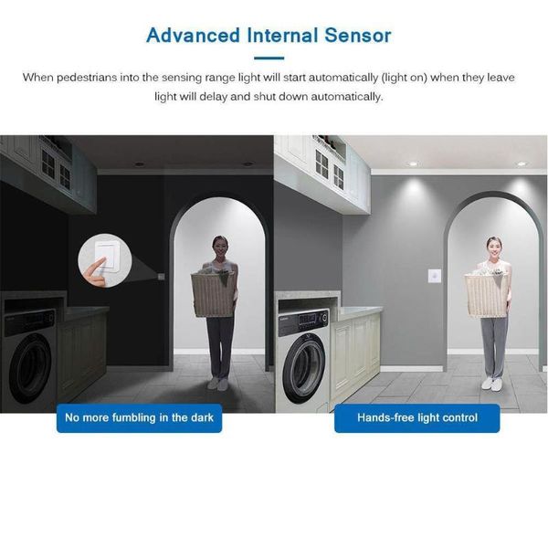 smart home control motion sensor 220v pir automatic light switch infrared body human led mounted wall v3e4
smart home control motion sensor 220v pir automatic light switch infrared body human led mounted wall v3e4