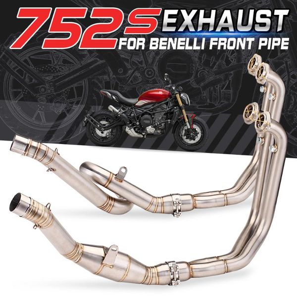 motorcycle exhaust system pipe, modified pipe with intermediate connection for benelli 752 752s bj750gs
motorcycle exhaust system pipe, modified pipe with intermediate connection for benelli 752 752s bj750gs
