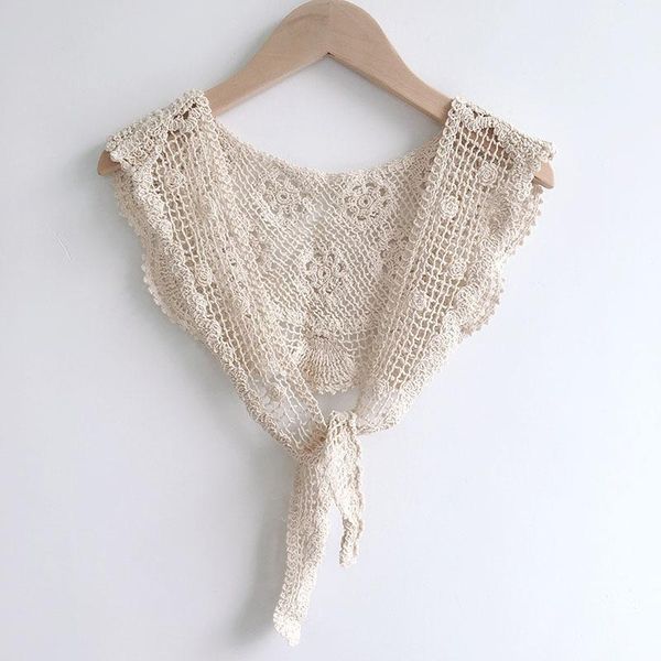 scarves triangular scarf sweet hook flower lace cotton female literature and art hollow shawl decorative false collar, Blue;gray
scarves triangular scarf sweet hook flower lace cotton female literature and art hollow shawl decorative false collar, Blue;gray