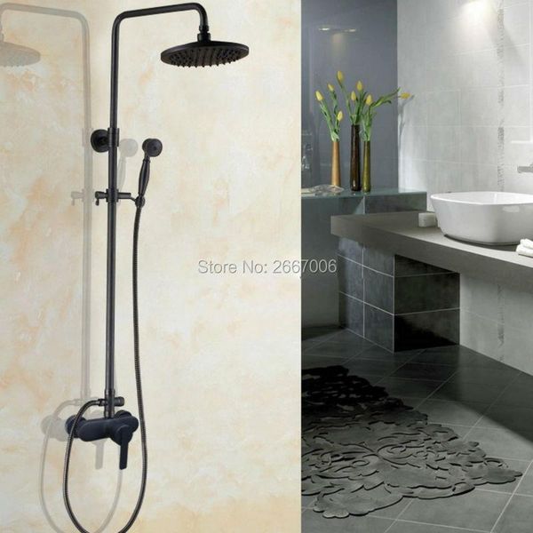 economic copper shower set wall mounted bathtub faucet rainfall black bronze plated gi303 bathroom sets
economic copper shower set wall mounted bathtub faucet rainfall black bronze plated gi303 bathroom sets