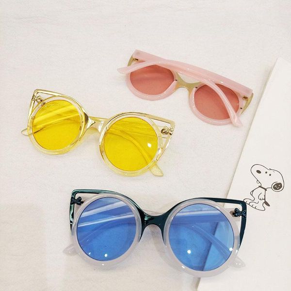 sunglasses 2021 cat eye kids boys and girls baby fashion vintage children sun glasses classic metal eyewear uv400, Blue
sunglasses 2021 cat eye kids boys and girls baby fashion vintage children sun glasses classic metal eyewear uv400, Blue