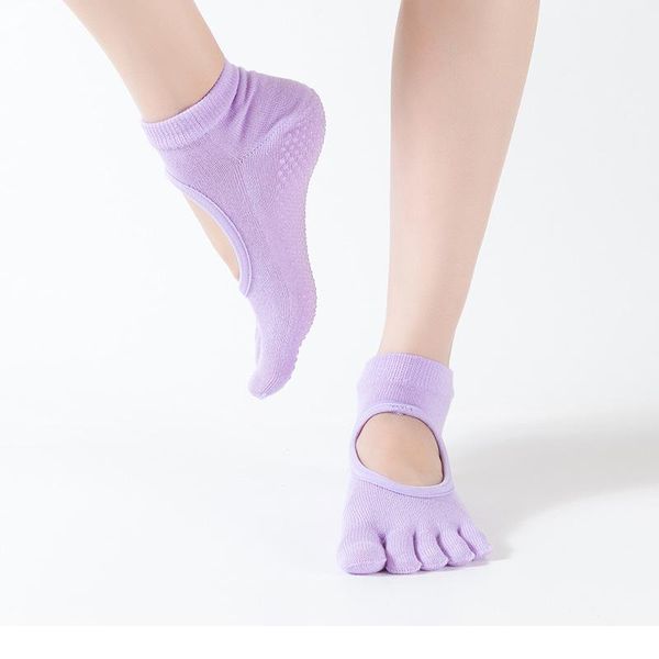sports socks duveil five-finger 100% cotton women nonslip dispensing 5pcs/lot yoga ballet style backless, Black
sports socks duveil five-finger 100% cotton women nonslip dispensing 5pcs/lot yoga ballet style backless, Black