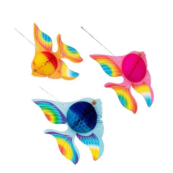 decorations 3pcs creative paper fish honeycomb party restaurant hanging ornament decor
decorations 3pcs creative paper fish honeycomb party restaurant hanging ornament decor