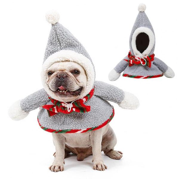 cat costumes skin-friendly eye-catching snowman pet dressing up cosplay costume windproof dog outfit scarf decor for festival
cat costumes skin-friendly eye-catching snowman pet dressing up cosplay costume windproof dog outfit scarf decor for festival