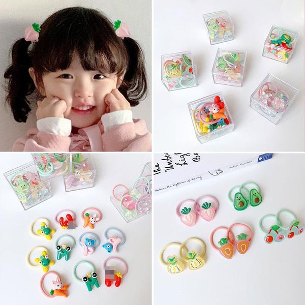 pcs/box children cute acrylic cartoon fruit flower scrunchies rubber bands girls lovely hair kids accessories, Slivery;white
pcs/box children cute acrylic cartoon fruit flower scrunchies rubber bands girls lovely hair kids accessories, Slivery;white