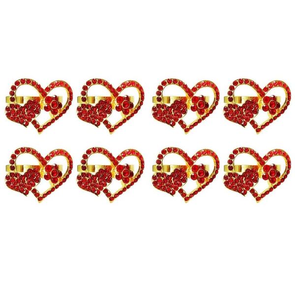 set of 8 napkin ring holder metal heart shaped for wedding table decor valentine's day (gold with red) rings
set of 8 napkin ring holder metal heart shaped for wedding table decor valentine's day (gold with red) rings