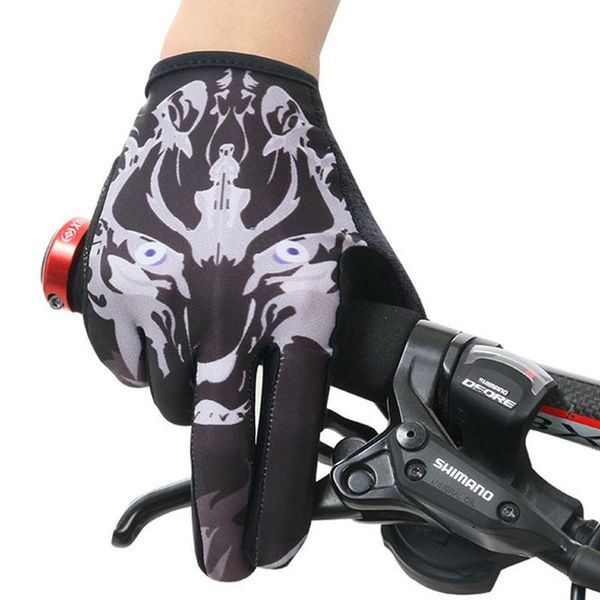 cycling gloves outdoor sports non-slip breathable full finger printing touch screen s9g0107, Black
cycling gloves outdoor sports non-slip breathable full finger printing touch screen s9g0107, Black