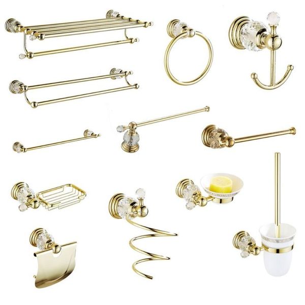 bath accessory set bathroom hardware sets soap dish solid brass toilet brush holer gold polished towel rack crystal products wall mounted
bath accessory set bathroom hardware sets soap dish solid brass toilet brush holer gold polished towel rack crystal products wall mounted