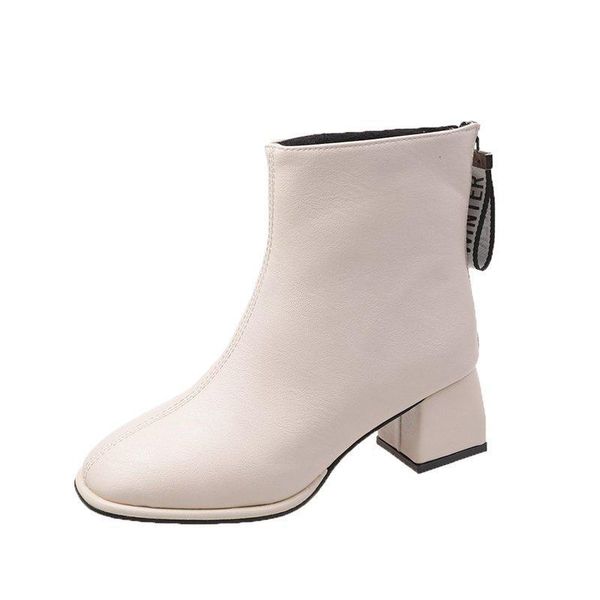 boots fashion leather women thick high heels zipper pointed toe autumn winter woman shoes square heel, Black
boots fashion leather women thick high heels zipper pointed toe autumn winter woman shoes square heel, Black