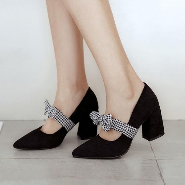 sweet lolita girls mary janes shoes square high heels pumps party dress wedding pointed toe plaid bowtie 34-43, Black
sweet lolita girls mary janes shoes square high heels pumps party dress wedding pointed toe plaid bowtie 34-43, Black