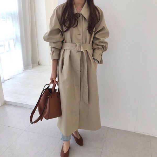 moluleva single-breasted loose vintage overcoats winter belts with female belt trench coat jacket outwear, Black
moluleva single-breasted loose vintage overcoats winter belts with female belt trench coat jacket outwear, Black