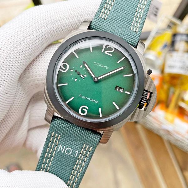 wristwatches luxury men automatic mechanical green rubber wristwatch stainless steel multi-function number watches big dial clock 47mm, Slivery;brown
wristwatches luxury men automatic mechanical green rubber wristwatch stainless steel multi-function number watches big dial clock 47mm, Slivery;brown