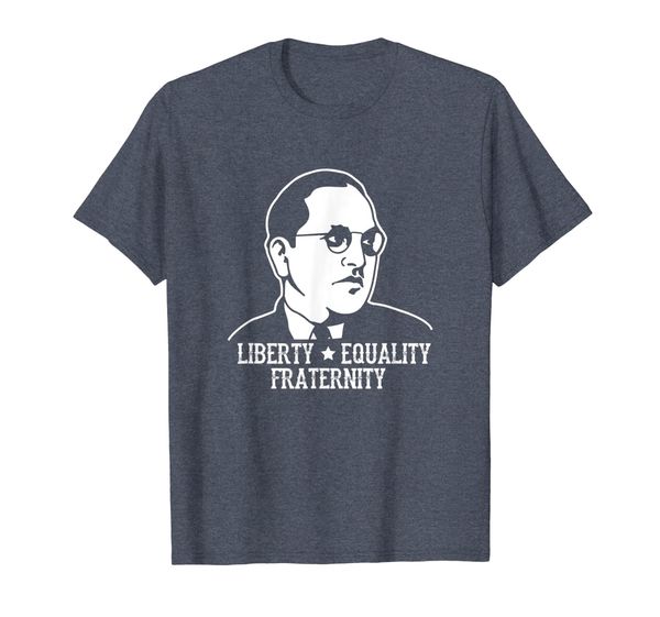ambedkar jayanthi equality om t-shirt, White;black