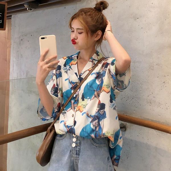 women's blouses & shirts mazefeng 2021 fashion print women long sleeve turn-down collar chiffon blouse shirt casual loose elegant, White
women's blouses & shirts mazefeng 2021 fashion print women long sleeve turn-down collar chiffon blouse shirt casual loose elegant, White