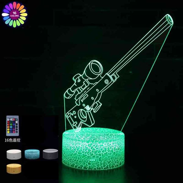 11 patterns 3d game setup rifle led night usb gamer lights table lamp cs gaming bedroom room decor for boys birthday gift
11 patterns 3d game setup rifle led night usb gamer lights table lamp cs gaming bedroom room decor for boys birthday gift