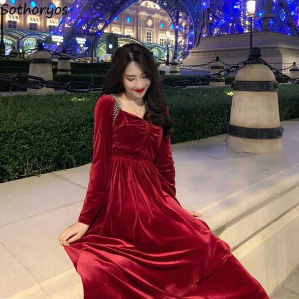 casual dresses dress women v-neck korean style high waist quality soft ankle-length elegant party vintage long sleeve girls, Black;gray
casual dresses dress women v-neck korean style high waist quality soft ankle-length elegant party vintage long sleeve girls, Black;gray