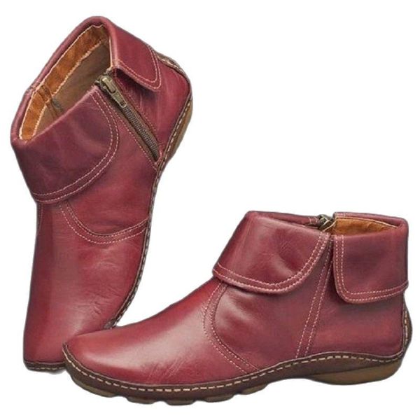 boots 2021 winter women leather round head low-heel pu ankle leisure warmth z10, Black
boots 2021 winter women leather round head low-heel pu ankle leisure warmth z10, Black
