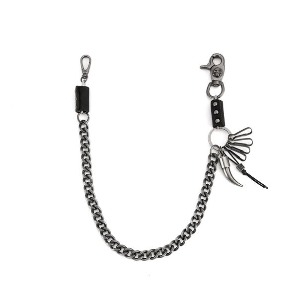 biker wallet chains wolf tooth charm bicycle belt keychain hip-hop street punk alloy plating jeans pant black chains 2021 dr88, Silver
biker wallet chains wolf tooth charm bicycle belt keychain hip-hop street punk alloy plating jeans pant black chains 2021 dr88, Silver