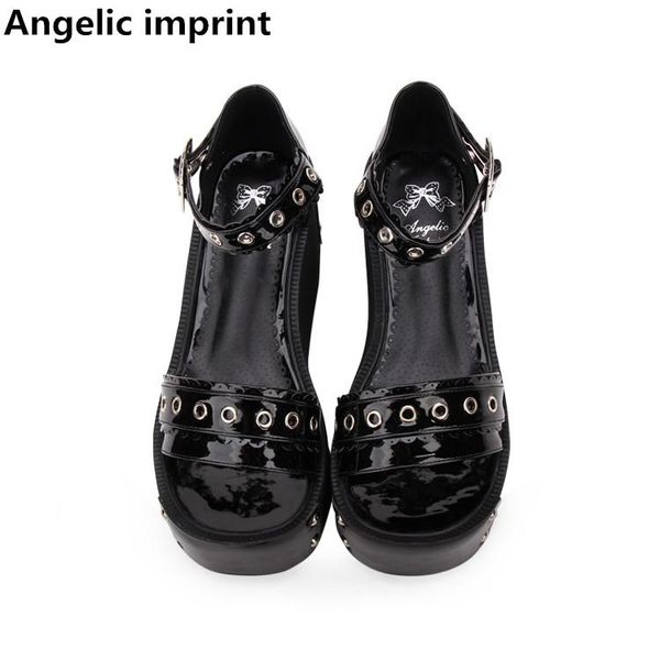 angelic imprint woman mori girl lolita cosplay punk shoes lady high trifle heel wedges pumps women princess summer sandals 33-47, Black
angelic imprint woman mori girl lolita cosplay punk shoes lady high trifle heel wedges pumps women princess summer sandals 33-47, Black