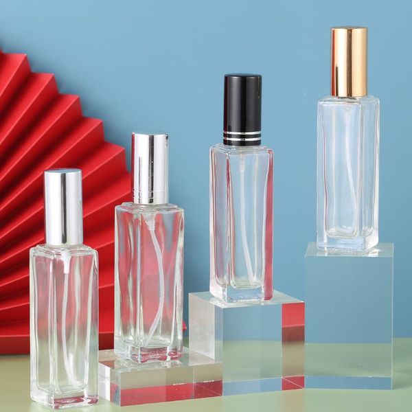 storage bottles & jars 10ml 20ml 30ml square clear glass perfume bottle travel ccosmetic spray atomizing container empty refill
storage bottles & jars 10ml 20ml 30ml square clear glass perfume bottle travel ccosmetic spray atomizing container empty refill