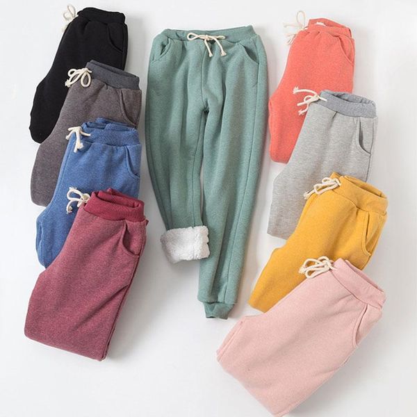 winter plus size fleece sweatpants women warm external wear pants lined athletic solid color super soft women's & capris, Black;white
winter plus size fleece sweatpants women warm external wear pants lined athletic solid color super soft women's & capris, Black;white