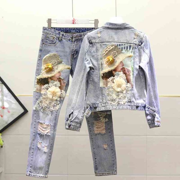 women's jackets european-style women's jean jacket embroidered heavy with sequins flower washable water jeans whan, Black;brown
women's jackets european-style women's jean jacket embroidered heavy with sequins flower washable water jeans whan, Black;brown
