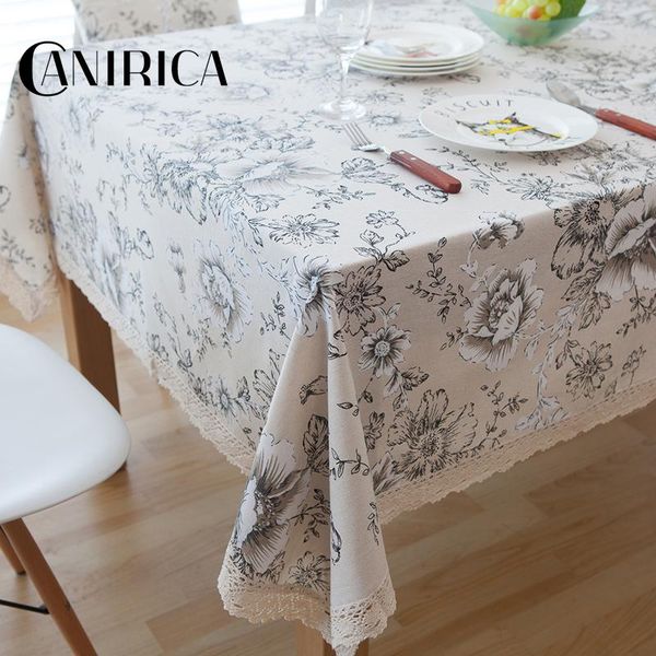 table cloth canirica decorative linen tablecloth with lace rectangular dining cover flower nordic kitchen mantel mesa
table cloth canirica decorative linen tablecloth with lace rectangular dining cover flower nordic kitchen mantel mesa