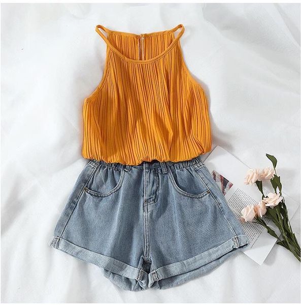 fashion a pair of jeans high waist loose wide leg pants denim shorts women's 2021 summer versatile casual wear, Blue
fashion a pair of jeans high waist loose wide leg pants denim shorts women's 2021 summer versatile casual wear, Blue