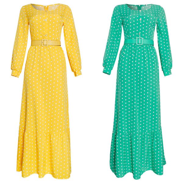 2021women dress african print polka dot chiffon dresses 2021 spring summer fashion maxi abaya kaftan elegant evening robe outfits, Red
2021women dress african print polka dot chiffon dresses 2021 spring summer fashion maxi abaya kaftan elegant evening robe outfits, Red