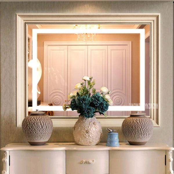 mirrors 90*150 cm washroom led smart mirror bathroom bath wall toilet anti-fog touch screen 110v/220v
mirrors 90*150 cm washroom led smart mirror bathroom bath wall toilet anti-fog touch screen 110v/220v