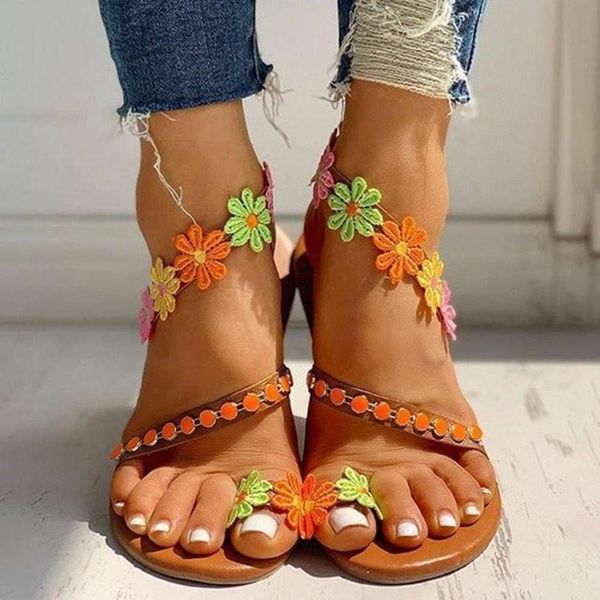 Casual shoes Sweet flowers flat bottomed open toe casual comfort set refers to beach sandals large size NM4E, Dark brown
Casual shoes Sweet flowers flat bottomed open toe casual comfort set refers to beach sandals large size NM4E, Dark brown