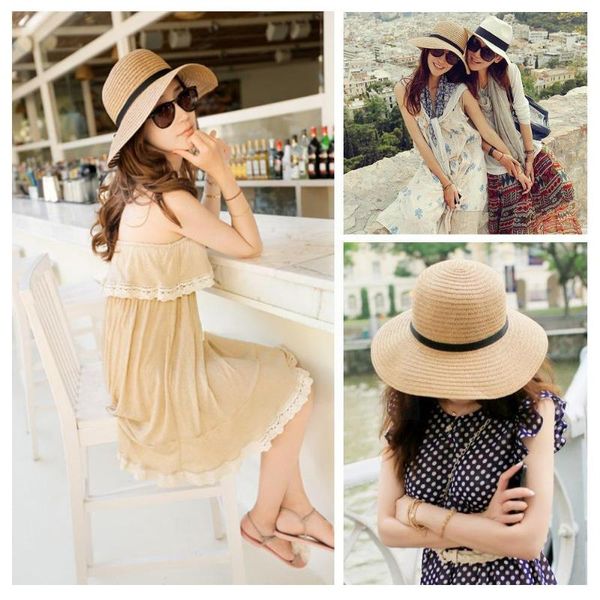 wide brim hats 56-58cm straw hat women summer big embroidery beach sun protection floppy for adjustable sunscreen fol h6u7, Blue;gray
wide brim hats 56-58cm straw hat women summer big embroidery beach sun protection floppy for adjustable sunscreen fol h6u7, Blue;gray