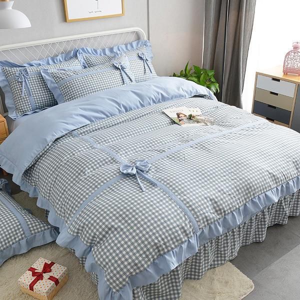 duvet cover set korean style princess 4pcs bedding cute girl lace sheets quilt pillowcase printed quilted sets
duvet cover set korean style princess 4pcs bedding cute girl lace sheets quilt pillowcase printed quilted sets
