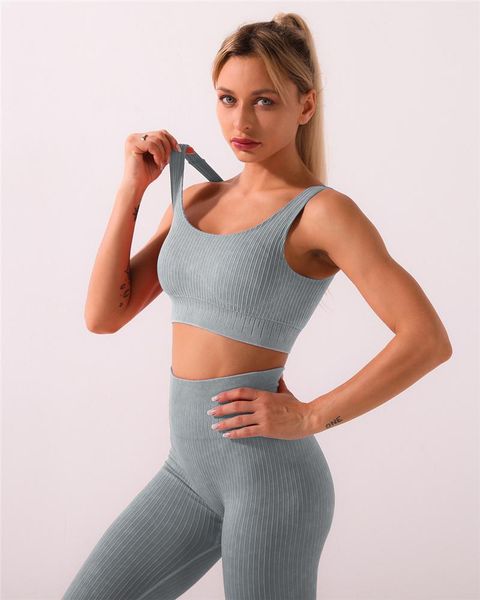 yoga outfit seamless sport set women stripe two 2pcs piece crop bra leggings sportsuit workout fitness gym female clothes
yoga outfit seamless sport set women stripe two 2pcs piece crop bra leggings sportsuit workout fitness gym female clothes