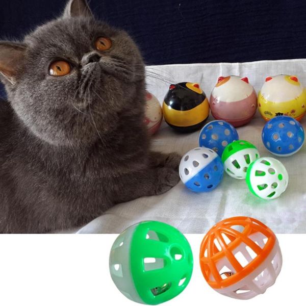 cat toys hollowed bell interactive pet playing chewing throwing for teaser random color kitten training scratch rattle ball
cat toys hollowed bell interactive pet playing chewing throwing for teaser random color kitten training scratch rattle ball