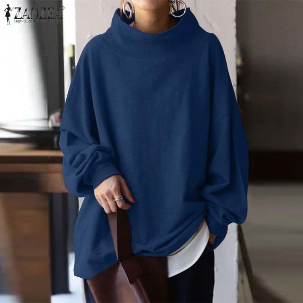 women's hoodies & sweatshirts zanzea women autumn 2021 japanese fashion ladies solid long sleeve streetwear oversized turtleneck pullov, Black
women's hoodies & sweatshirts zanzea women autumn 2021 japanese fashion ladies solid long sleeve streetwear oversized turtleneck pullov, Black