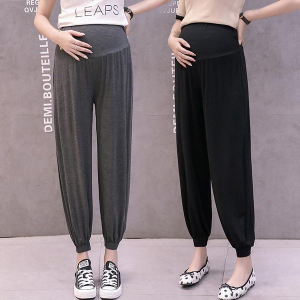 maternity bottoms summer thin modal pants cotton belly straight loose clothes for pregnant women pregnancy casual sleep trousers, White
maternity bottoms summer thin modal pants cotton belly straight loose clothes for pregnant women pregnancy casual sleep trousers, White
