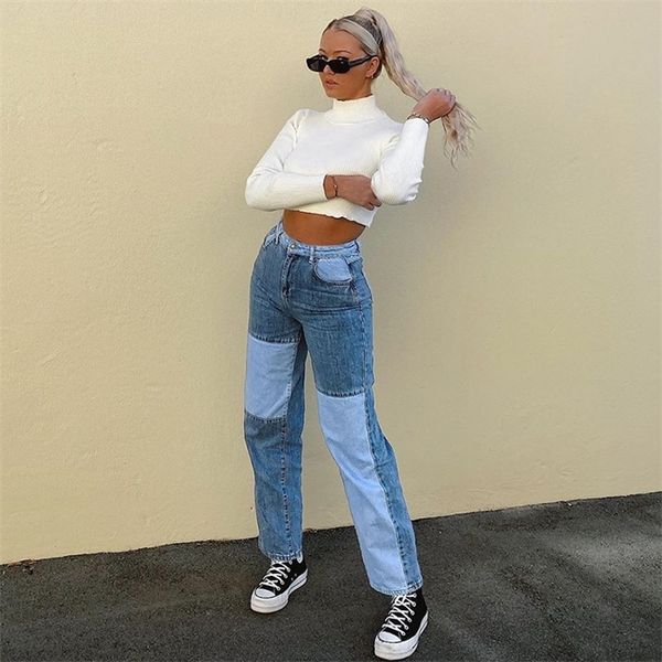 streetwear womens bodycon woman fashion patchwork harajuku aesthetic pants for women high waisted denim 90s jeans, Blue
streetwear womens bodycon woman fashion patchwork harajuku aesthetic pants for women high waisted denim 90s jeans, Blue