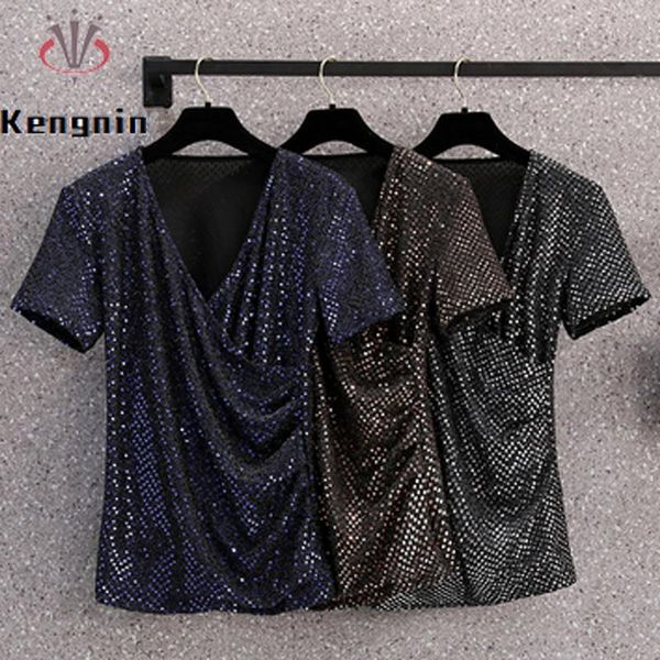 women's t-shirt plus size 4xl 2021 summer korean chic loose ladies tees casual sequined asymmetrical female t-shirts ke1138, White
women's t-shirt plus size 4xl 2021 summer korean chic loose ladies tees casual sequined asymmetrical female t-shirts ke1138, White