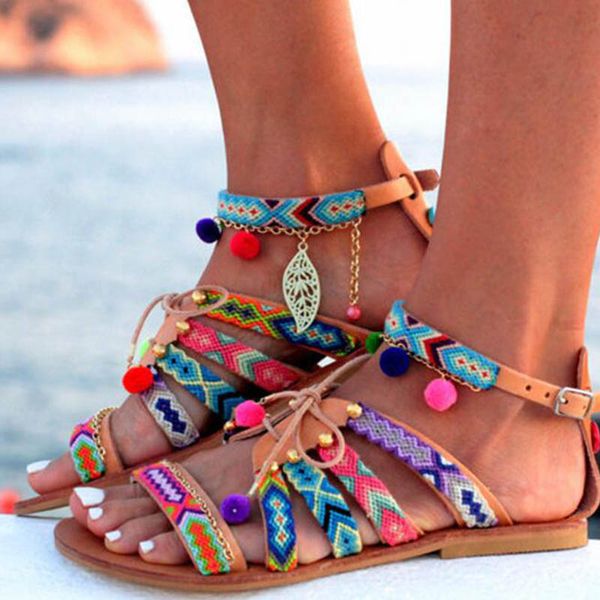 womens sandals summer shoes bohemian gladiator leather sandals flats summer shoes woman beach sandals for women sandalia mujer1, Black
womens sandals summer shoes bohemian gladiator leather sandals flats summer shoes woman beach sandals for women sandalia mujer1, Black