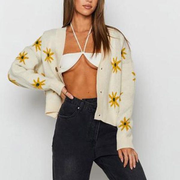women's knits & tees single-breasted white embroidery long sleeve sweater casual age reduction all-match 2021 fashion autumn lady'
women's knits & tees single-breasted white embroidery long sleeve sweater casual age reduction all-match 2021 fashion autumn lady'