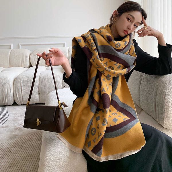 scarf women autumn and winter 2021 net red imitation cashmere warm scarf korean fashion versatile double-sided shawl, Blue;gray
scarf women autumn and winter 2021 net red imitation cashmere warm scarf korean fashion versatile double-sided shawl, Blue;gray