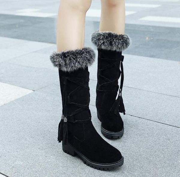 size 34 to 42 43 luxury designer women snow zip side mid calf fur boots chunky heels shoes beige brown black
size 34 to 42 43 luxury designer women snow zip side mid calf fur boots chunky heels shoes beige brown black