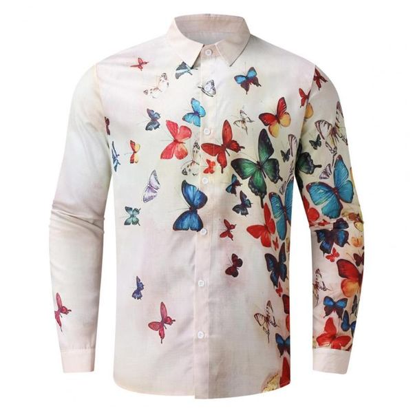 men's casual shirts white male shirt printed streetwear men loose-fitting animal pattern plus size, White;black
men's casual shirts white male shirt printed streetwear men loose-fitting animal pattern plus size, White;black
